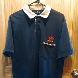 Vintage Castle Chemical Co Champion Polo Shirt